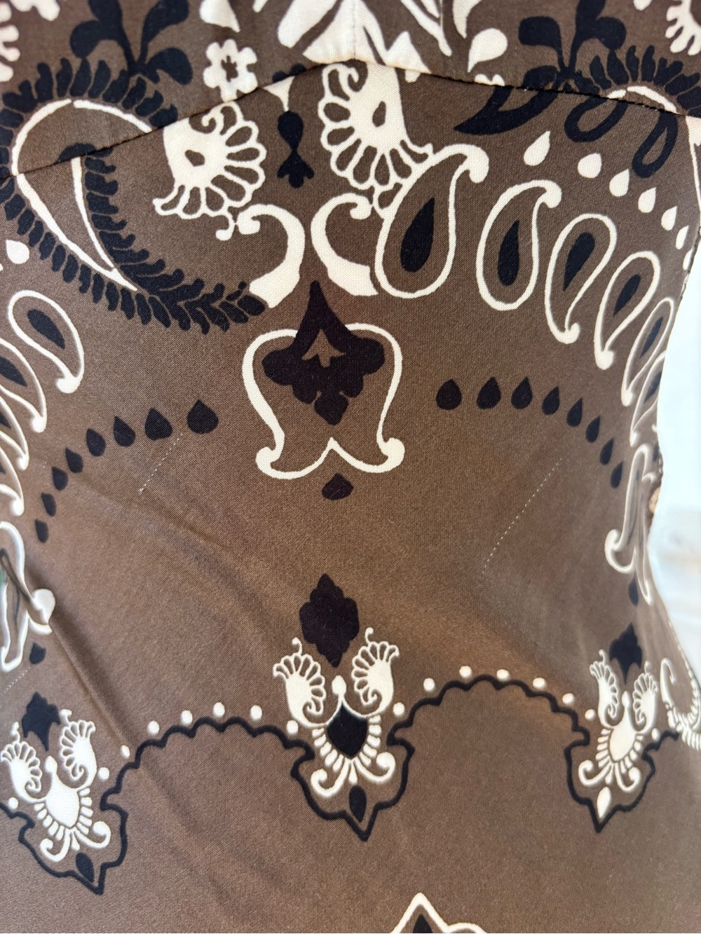 Sandro Bandana Print Midi Dress, US Size: 0 - Picture 9 of 16